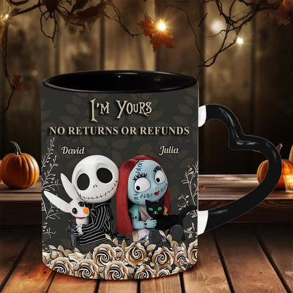 I'm Yours - Personalized Nightmare Heart Handle Mug