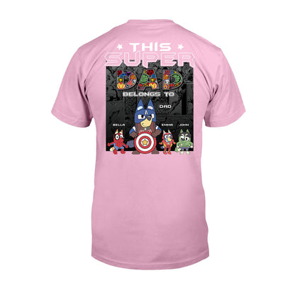 Super Dad - Personalized Father T-shirt and Hoodie