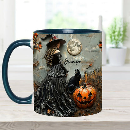Beautiful Witch - Personalized Witch Accent Mug