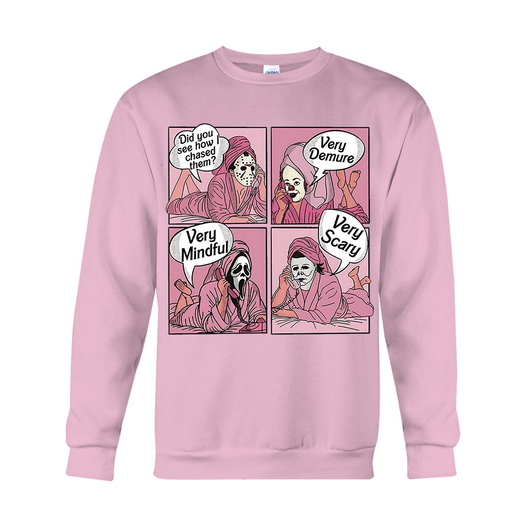 Very Demure, Very Mindful, Very Spooky T-shirt & Hoodie