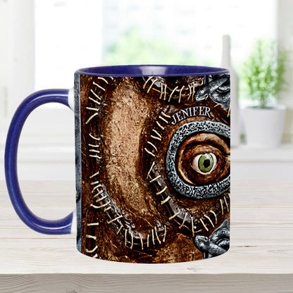 Eye Book - Personalized Three Witches Accent Mug