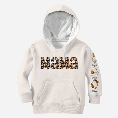 Spooky Mama Grandma - Personalized Mother All Over Shirt