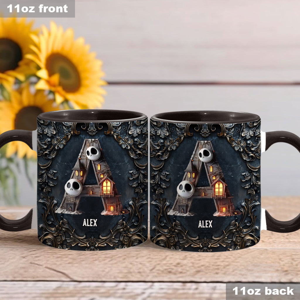 Nightmare Before Christmas - Personalized Nightmare Accent Mug