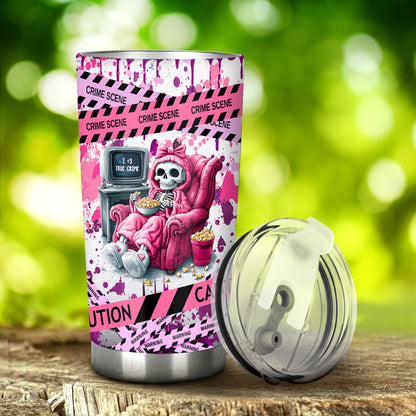 The True Crime Junkie - Personalized Tumbler