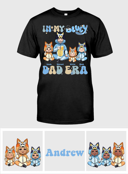 In My Dad Era - Personalized Father T-shirt And Hoodie