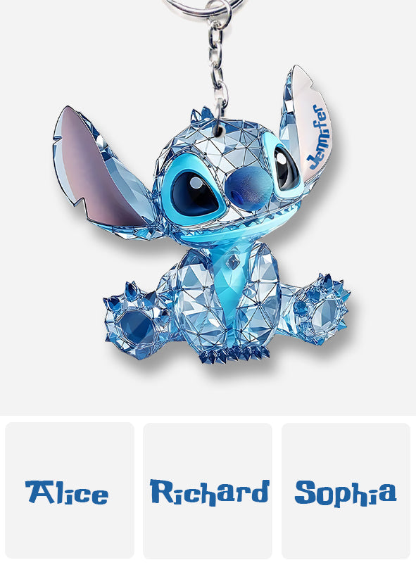 Ohana Means Family - Personalized Ohana Keychain