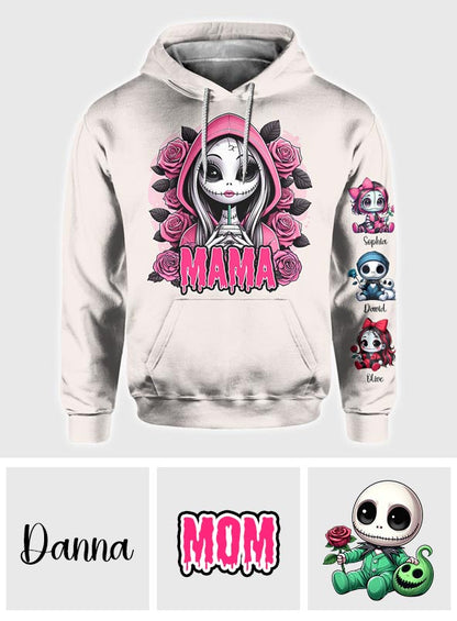 Mama of nightmares - Personalized Nightmare All Over Shirt