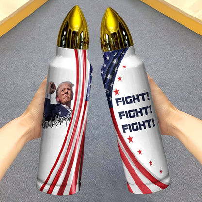 Fight Fight Fight - Personalized Bullet Tumbler
