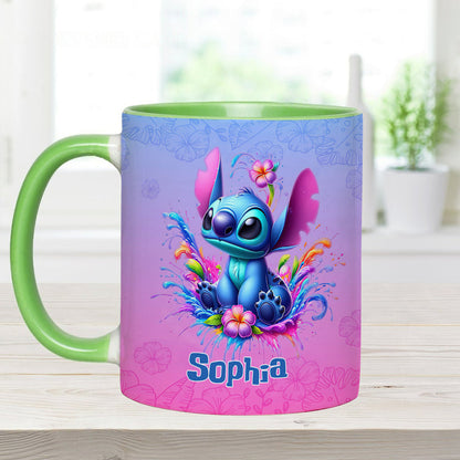 Ohana Means Family - Personalized Ohana Accent Mug