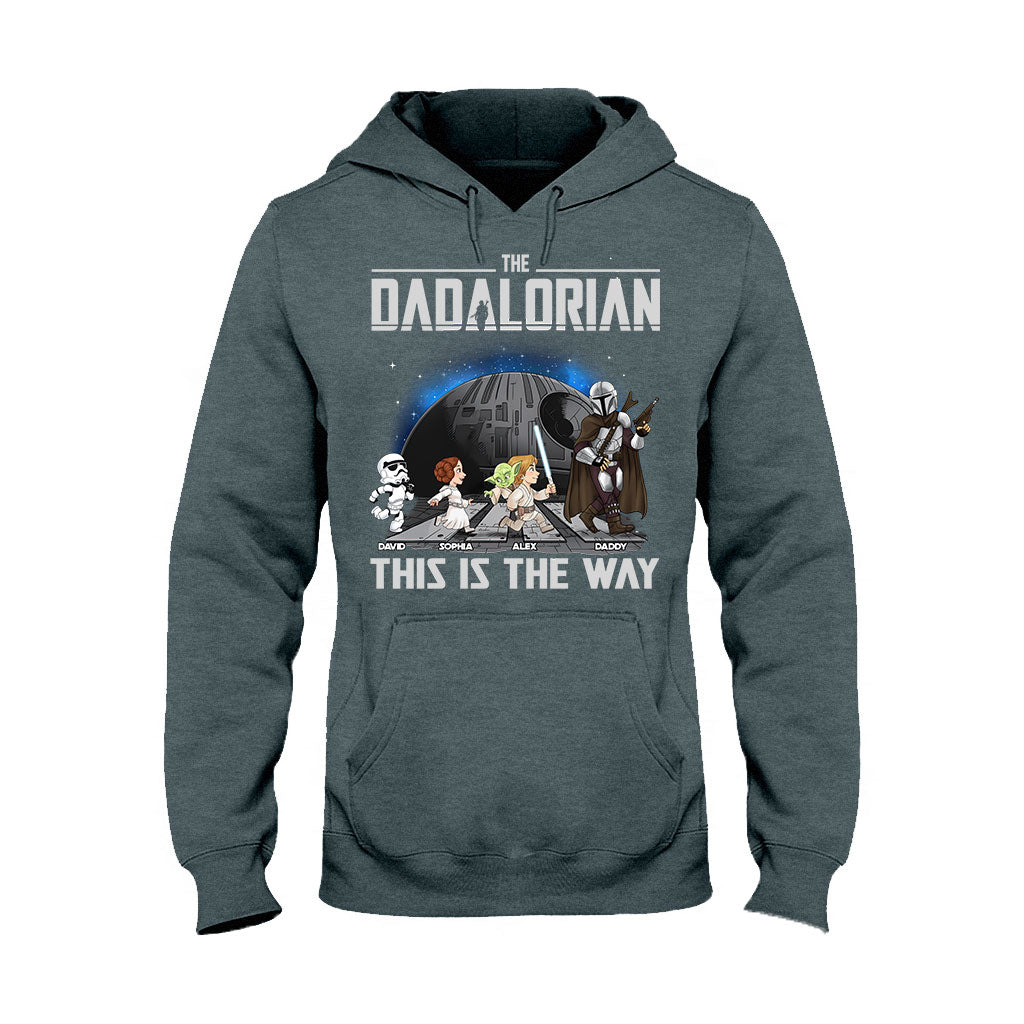 The Dadalorian This Is The Way - Personalized The Force T-shirt And Hoodie