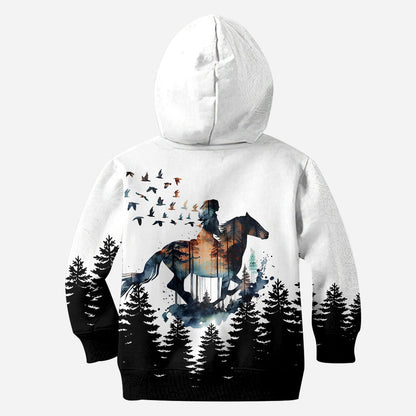 Horse Girl - Personalized Horse Hoodie and Leggings