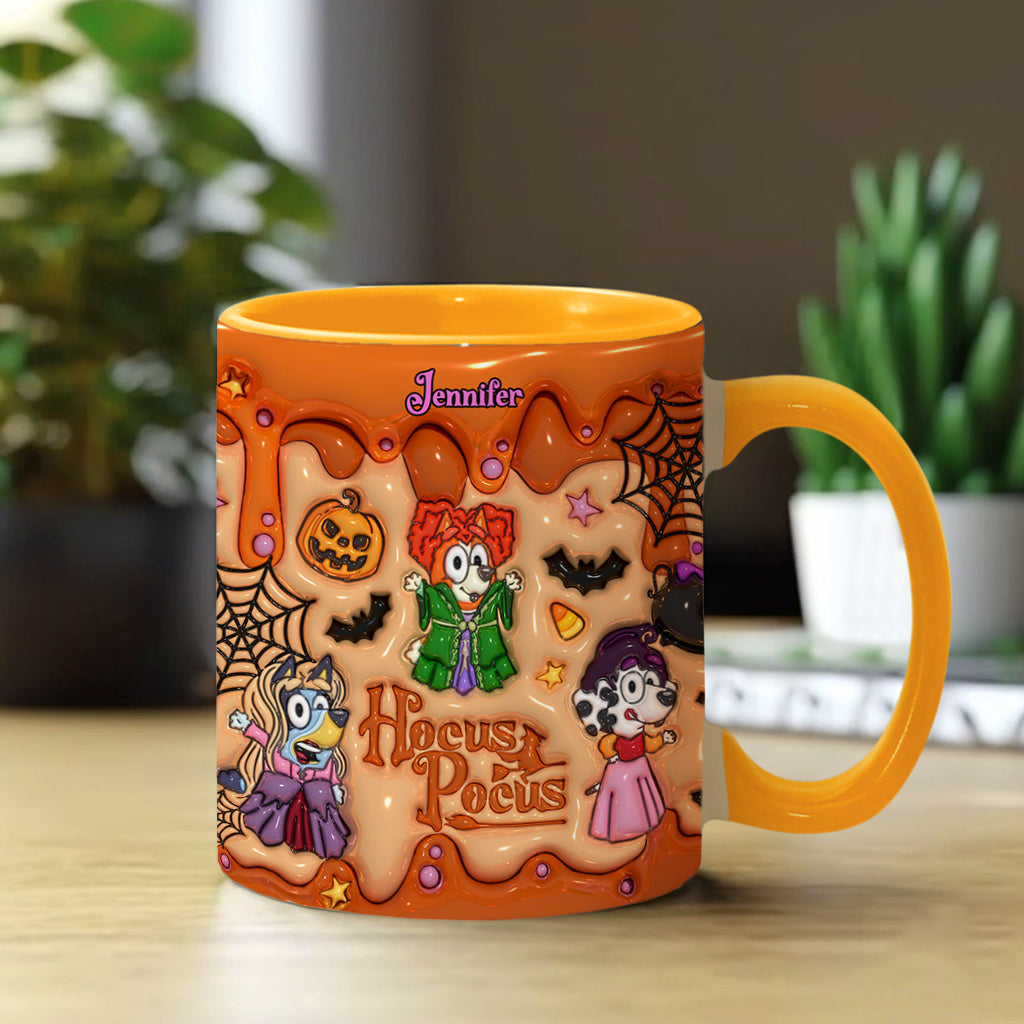 Halloween Is Coming - Personalized Accent Mug