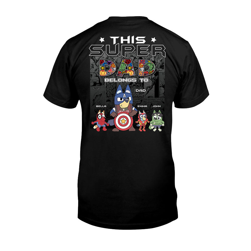 Super Dad - Personalized Father T-shirt and Hoodie