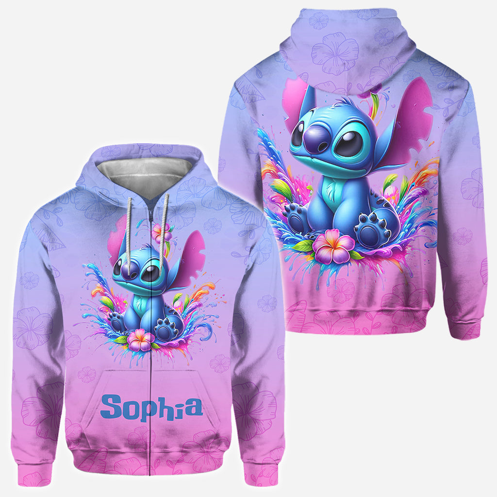 Blue Ohana - Personalized Ohana All Over Shirt