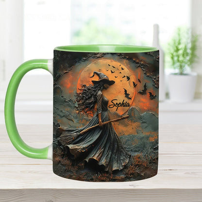 Beautiful Witch - Personalized Witch Accent Mug