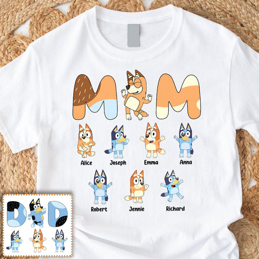 Mom And Dad - Personalized Mother T-shirt And Hoodie