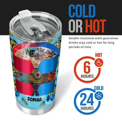 One In A Minion - Personalized Tumbler