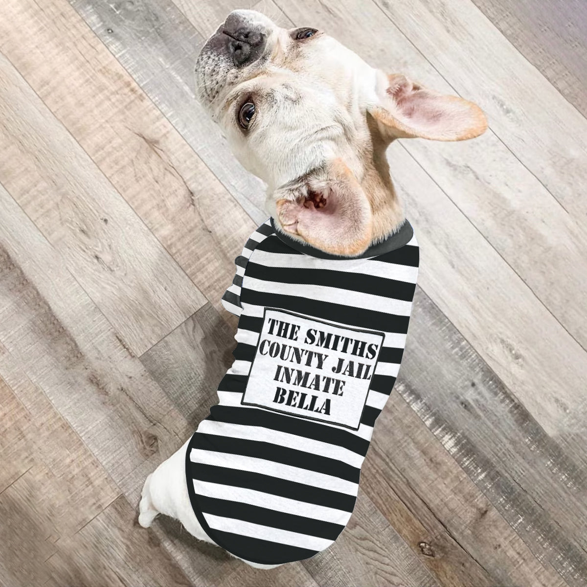 Police Officer K9 Unit Prisoner - Personalized Dog Pet Shirt