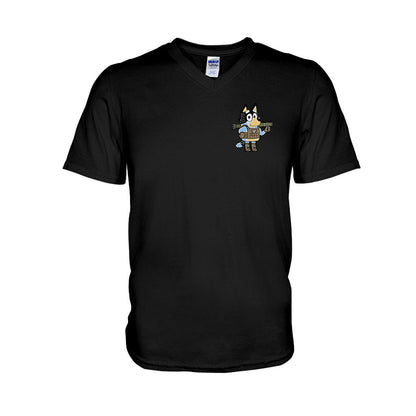 Tactical Dad Bluey T-shirt And Hoodie