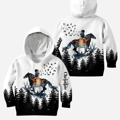 Horse Girl - Personalized Horse Hoodie and Leggings