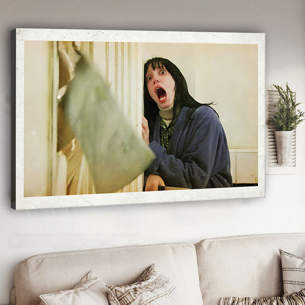 The Shining Horror Movie Bathroom Art Poster - Canvas And Poster