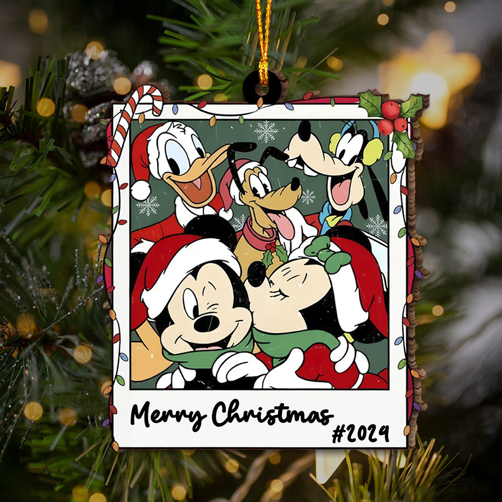 Merry Christmas Disneyland - Personalized Mouse Ornament
