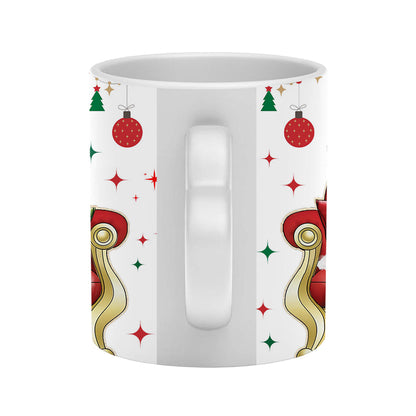 I Love You - Personalized Couple Heart Handle Mug