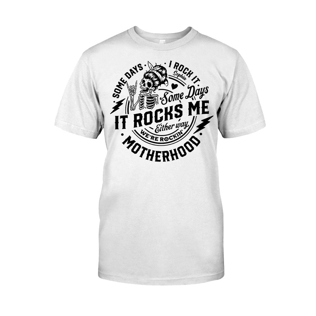 We Are Rockin' Mother Hood - Personalized Mother T-shirt And Hoodie