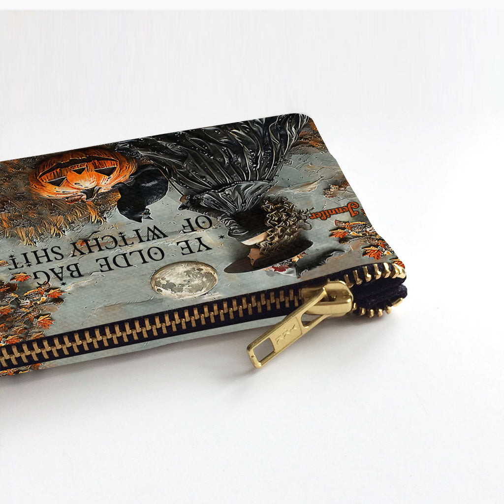 Ye Olde Bag Of Witchy Sh*t - Personalized Witch Pouch