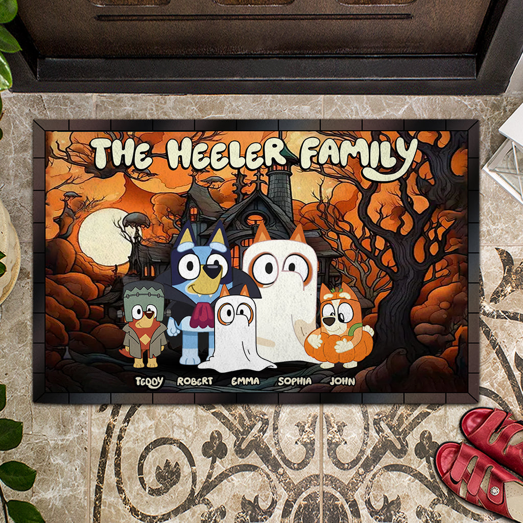 Happy Halloween - Personalized Doormat