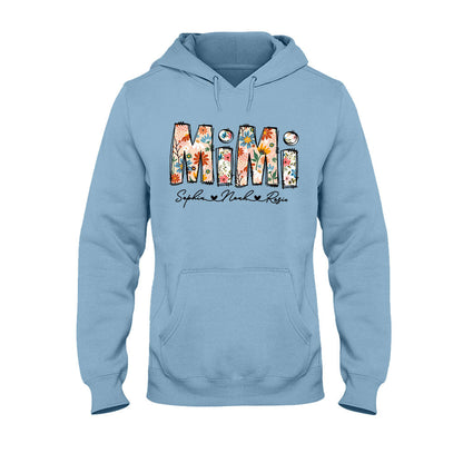 Best Grandma Ever - Personalized Grandma T-shirt And Hoodie
