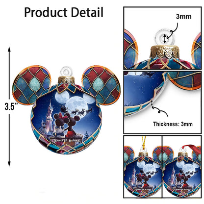 You & Me We Got This - Personalized Mouse Custom Shaped Ornament