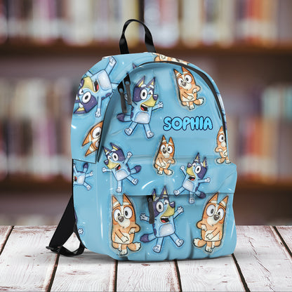 Cool Dogs Backpack For Kid - Personalized Kid Backpack