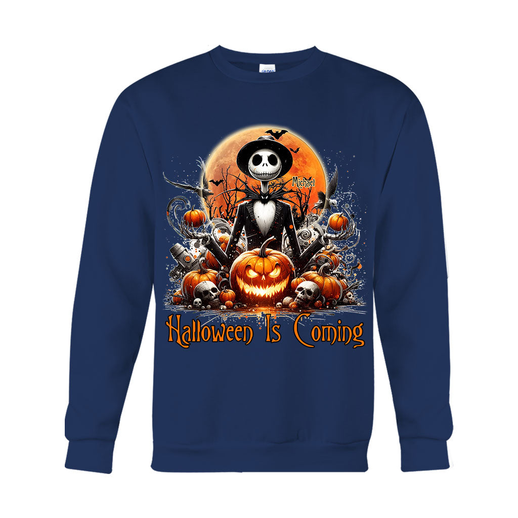 Halloween Is Coming - Personalized Nightmare T-shirt And Hoodie