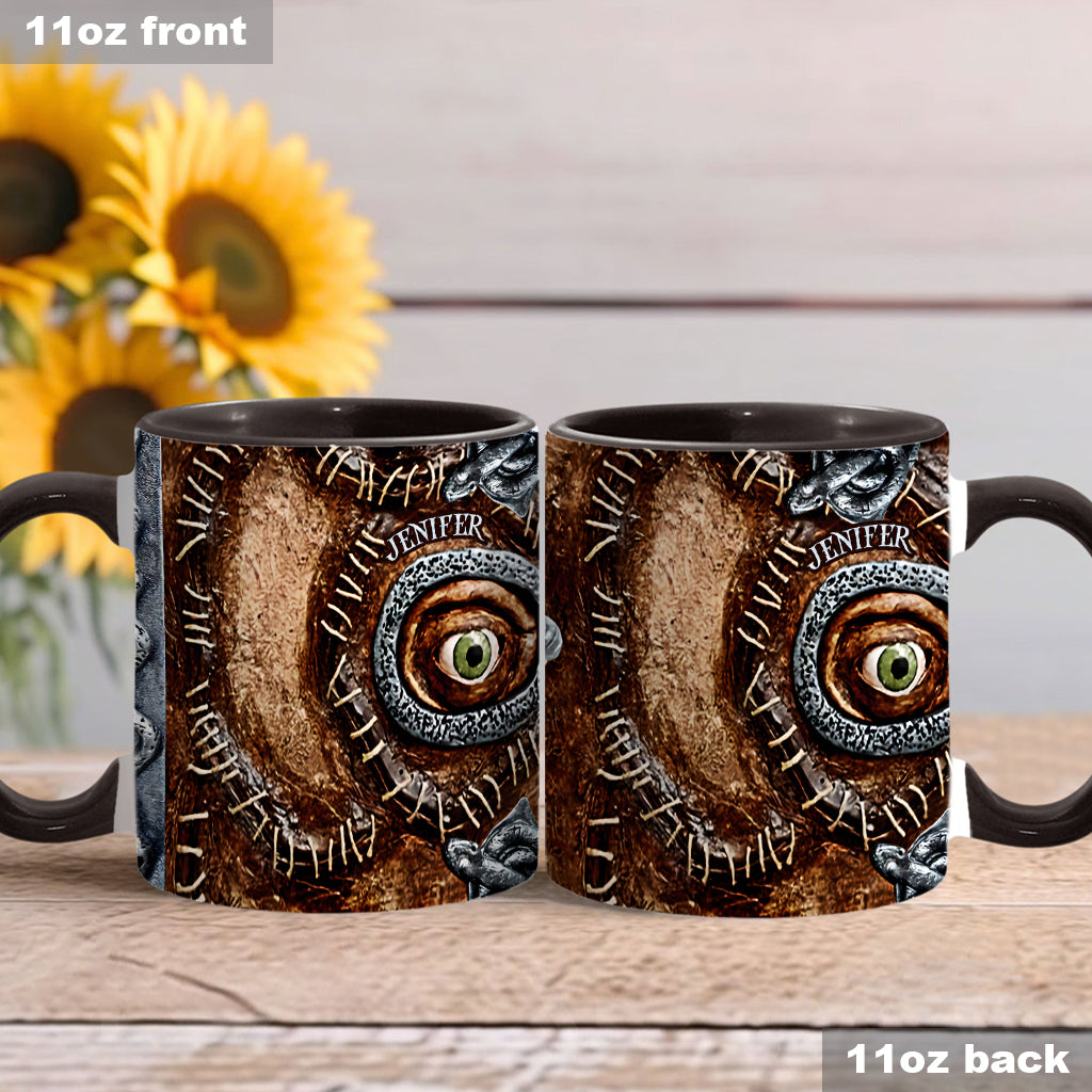 Eye Book - Personalized Three Witches Accent Mug
