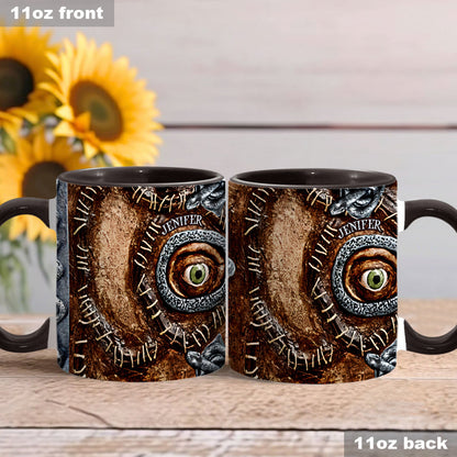 Eye Book - Personalized Three Witches Accent Mug