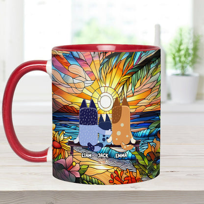This Is Us This Is Our Family - Personalized Accent Mug