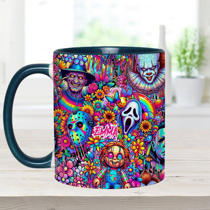Colorful Horror - Personalized Accent Mug