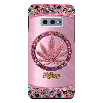 Stoner Chick - Personalized Weed Clear Phone Case
