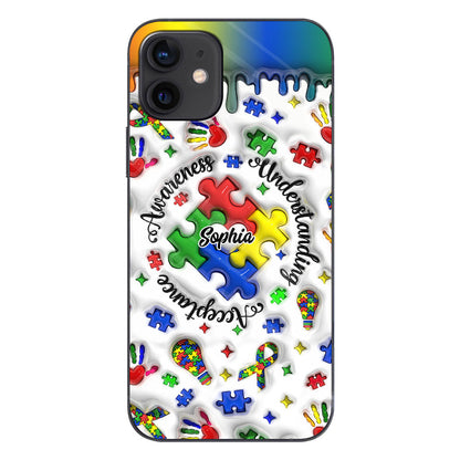 Autism Awareness - Personalized Autism Awareness Phone Case