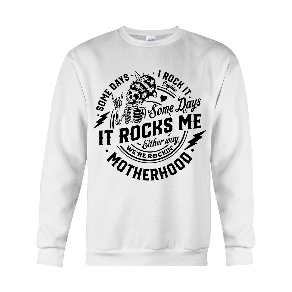 We Are Rockin' Mother Hood - Personalized Mother T-shirt And Hoodie