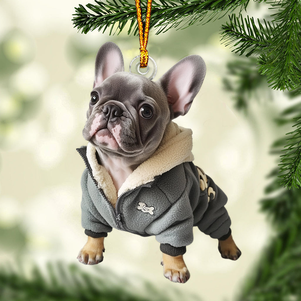 Any Photo Ornament - Personalized Dog Custom Shaped Ornament