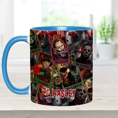 True Crime Mug - Personalized Accent Mug