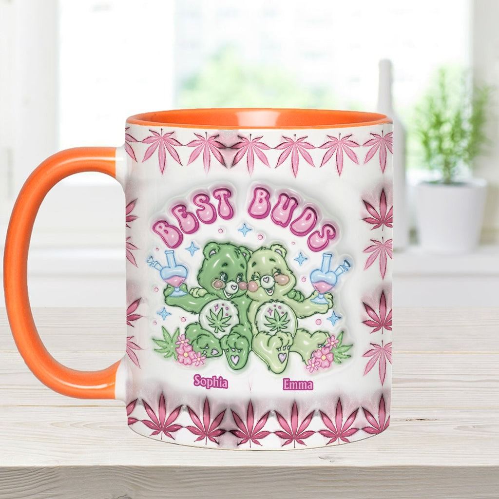 Best Buds - Personalized Weed Accent Mug