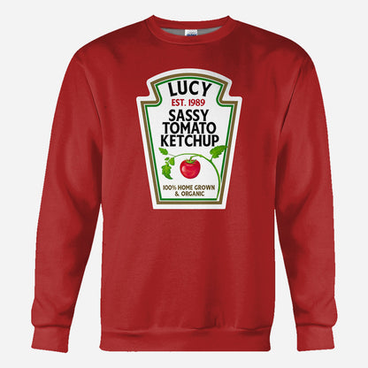 Sassy Ketchup Spicy Mustard Condiment Costume - Personalized Halloween All Over Shirt