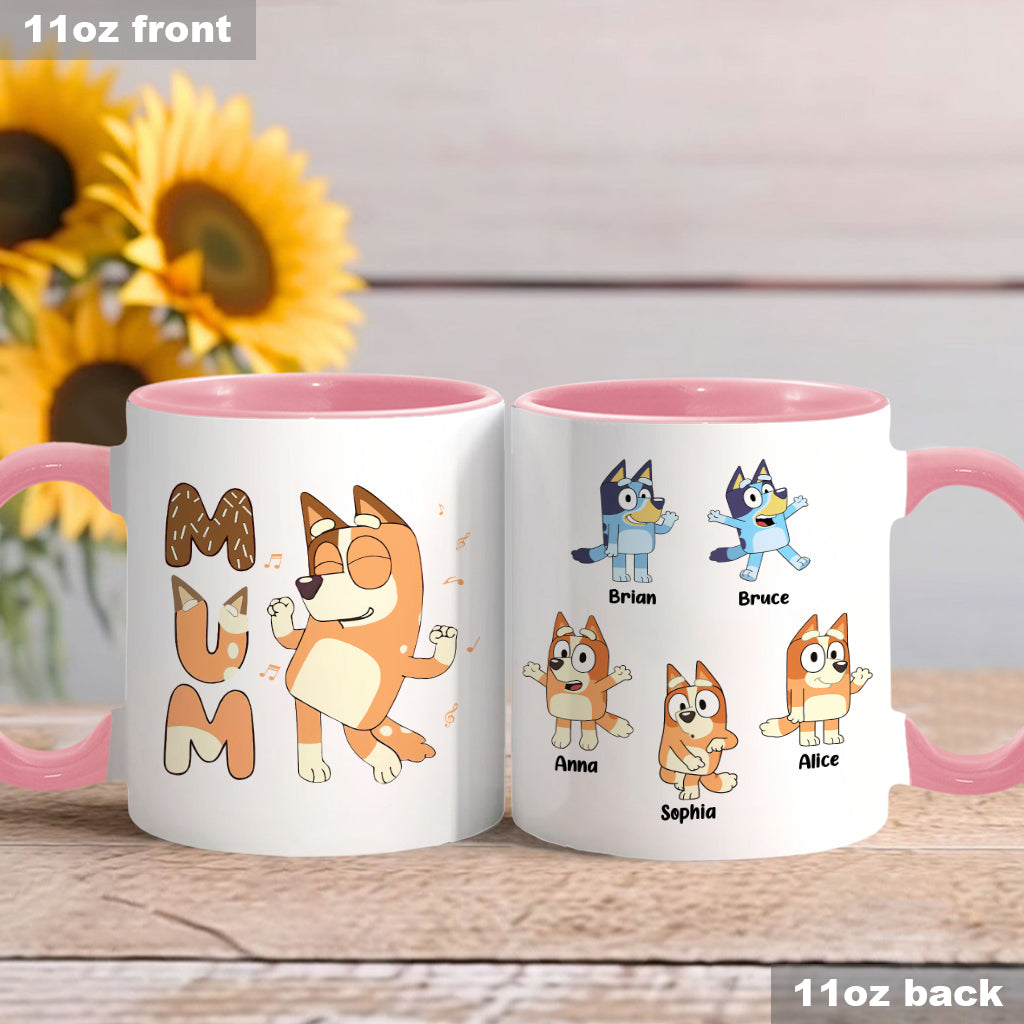 Cool Mum Cool Dad - Personalized Mother Accent Mug