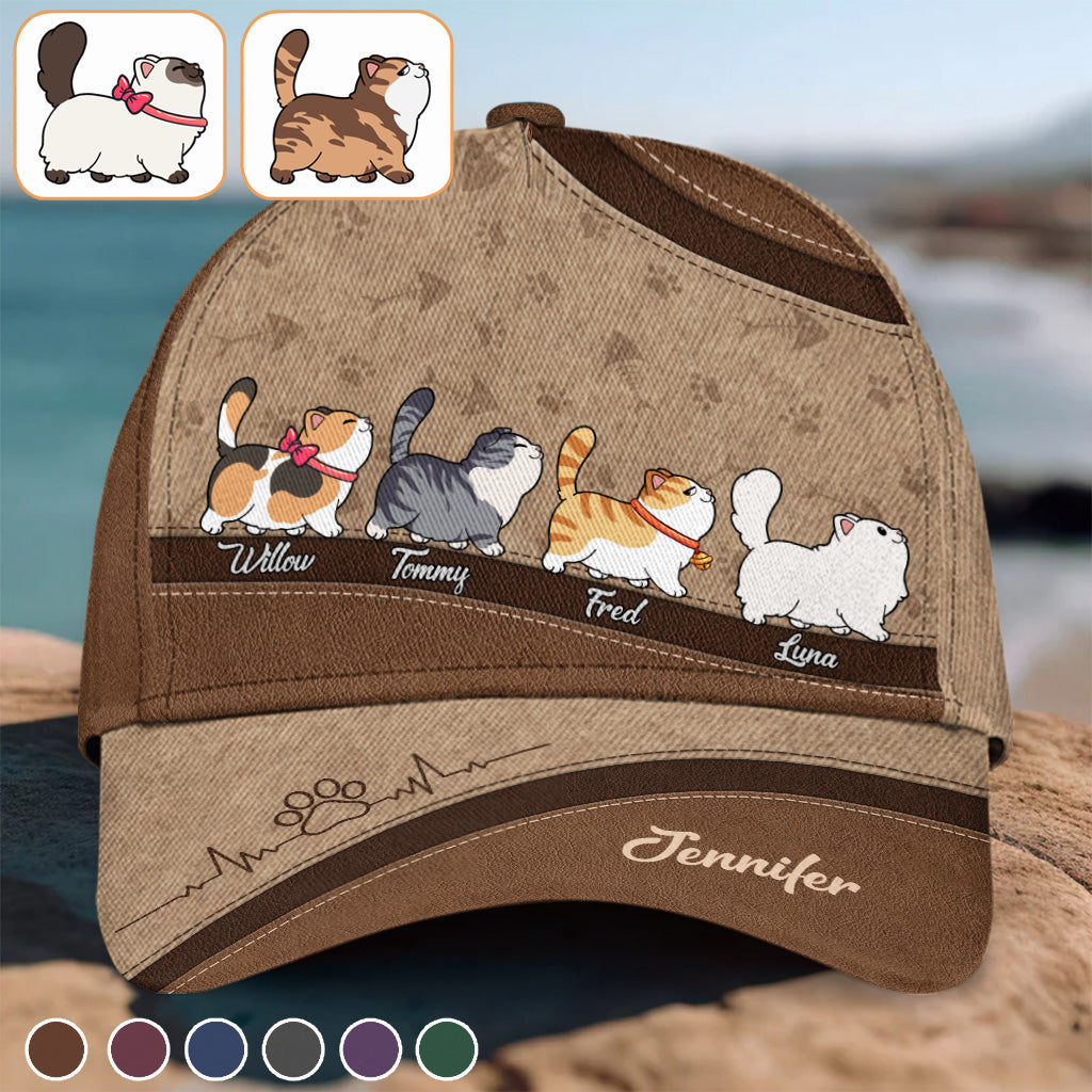 I Love My Cats - Personalized Cat Classic Cap
