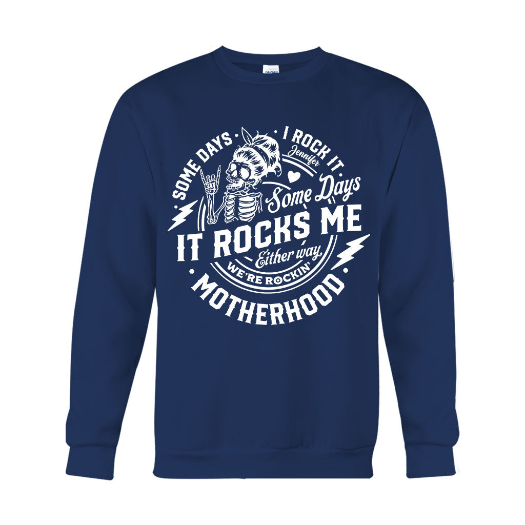 We Are Rockin' Mother Hood - Personalized Mother T-shirt And Hoodie