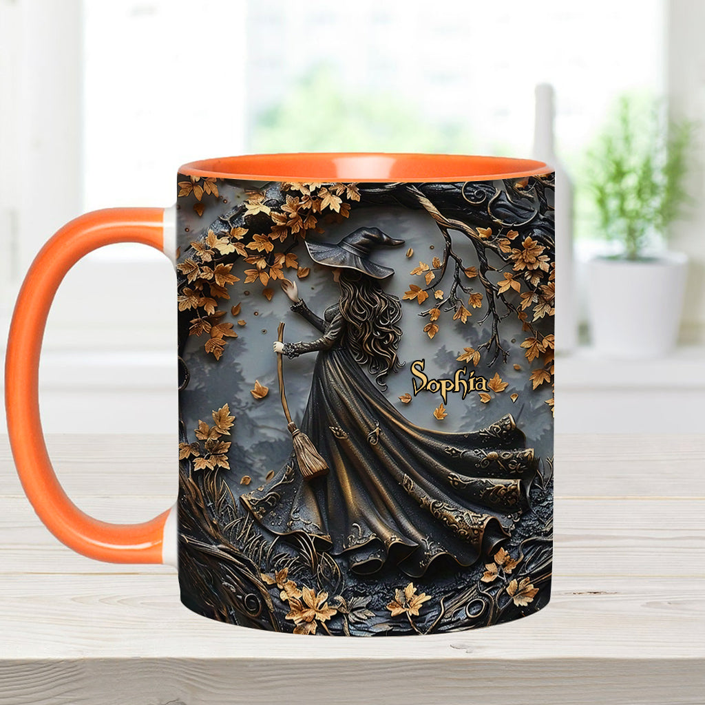 Beautiful Witch - Personalized Witch Accent Mug