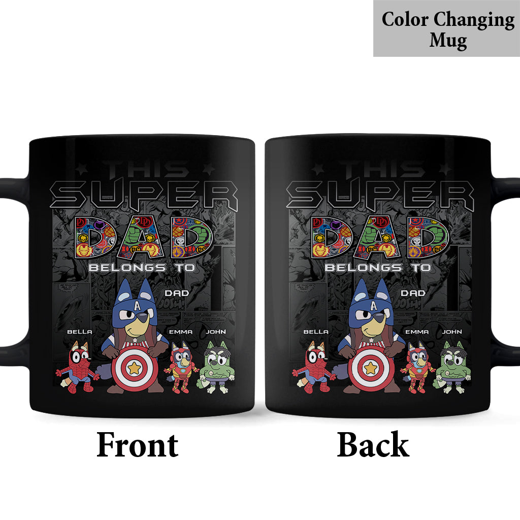 Super Dad - Personalized Father Mug